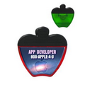 Apple Shaped Magnetic Memo Clip - Full Color